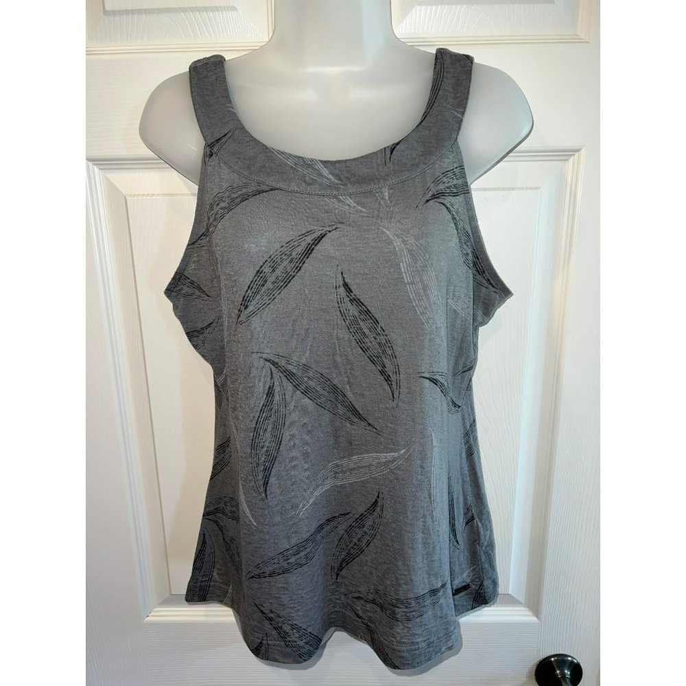 Merrell Ladies Feather Print Tank Top Size Medium